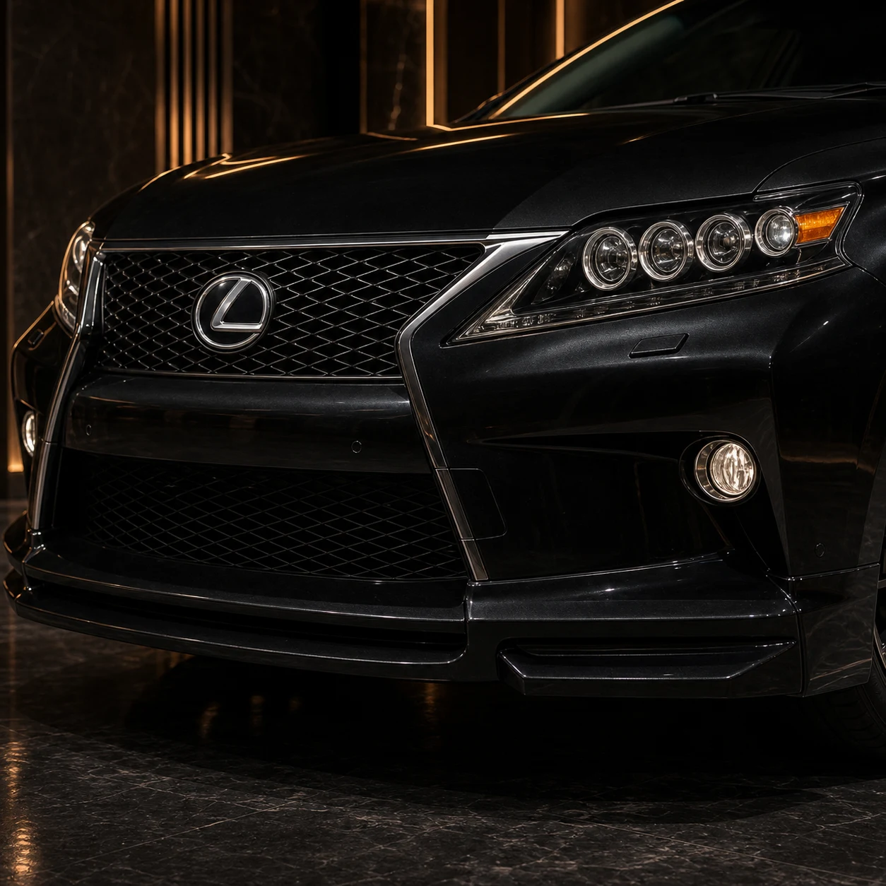 Sport Aero — Lexus RX350/450h F SPORT (2012–2015) — front aero detail