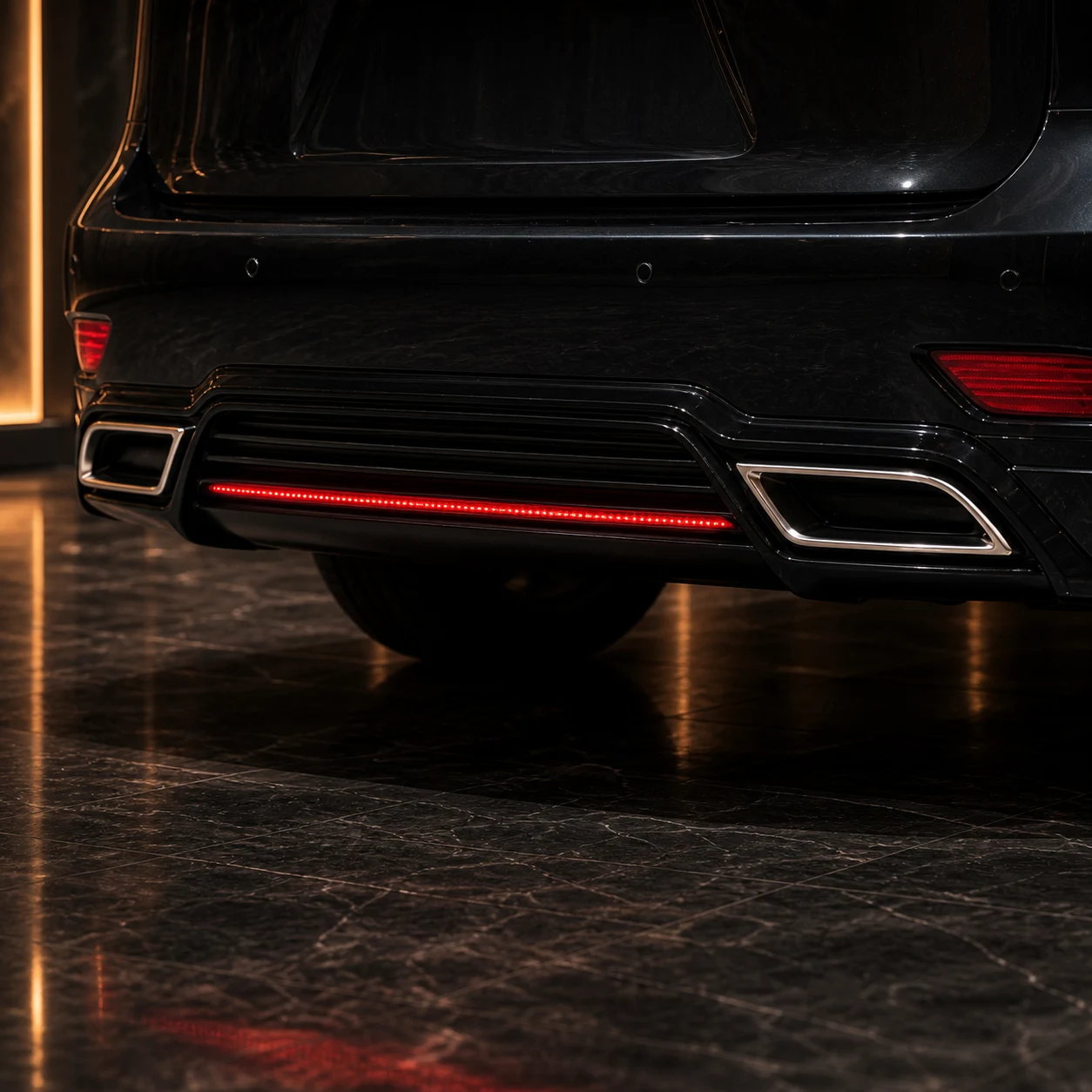Sport Aero — Lexus RX350/450h F SPORT (2012–2015) — rear aero detail