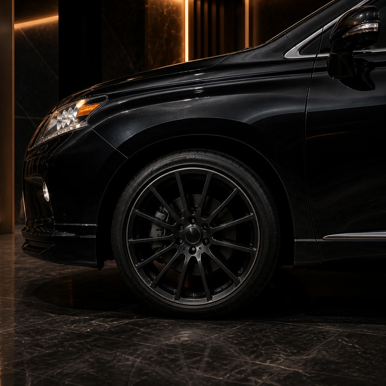 Sport Aero — Lexus RX350/450h F SPORT (2012–2015) — wheel and side detail
