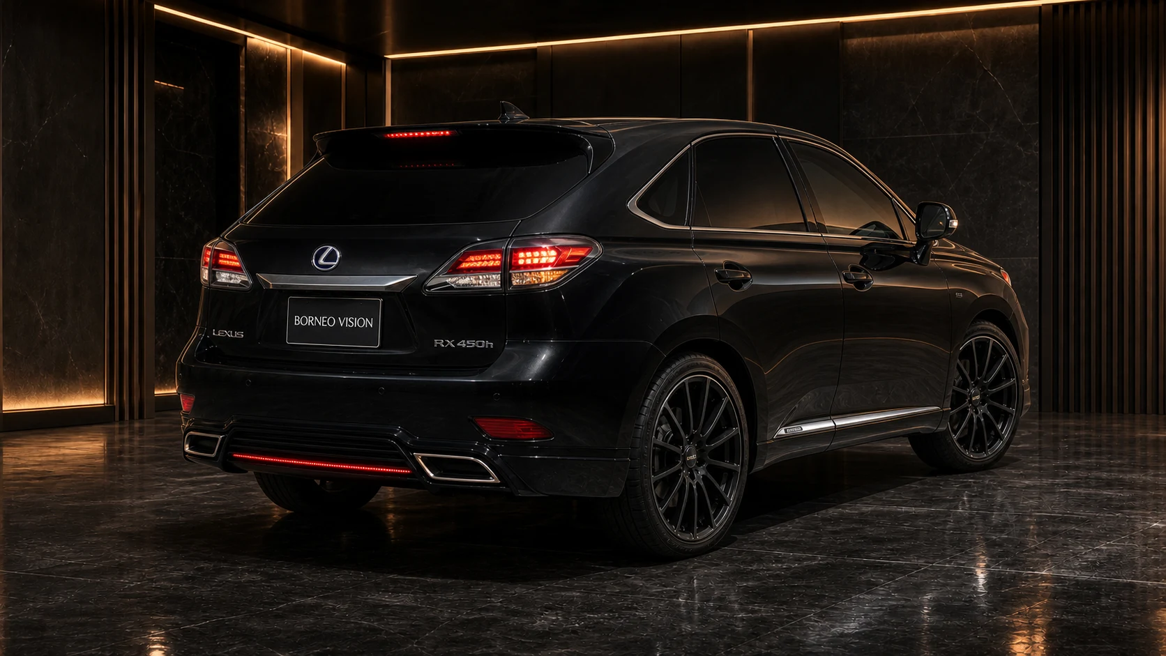 Sport Aero — Lexus RX350/450h F SPORT (2012–2015) — rear three-quarter