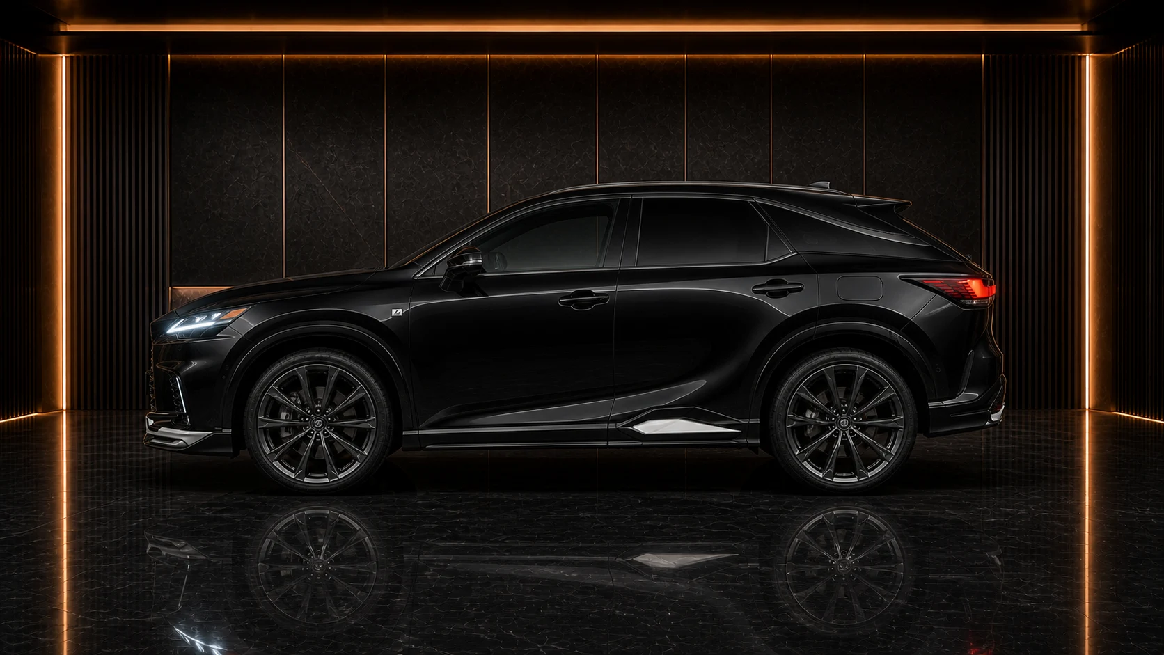 Lexus RX350/500h F SPORT Sport Aero design concept — side profile