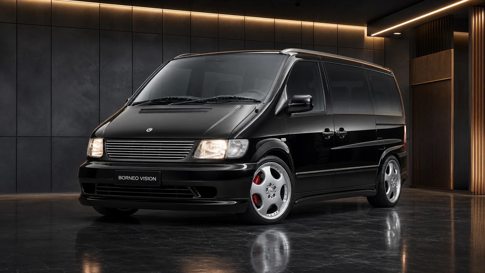 Executive Aero Second Edition — Mercedes-Benz V-Class W638 (1998–2003) — front three-quarter