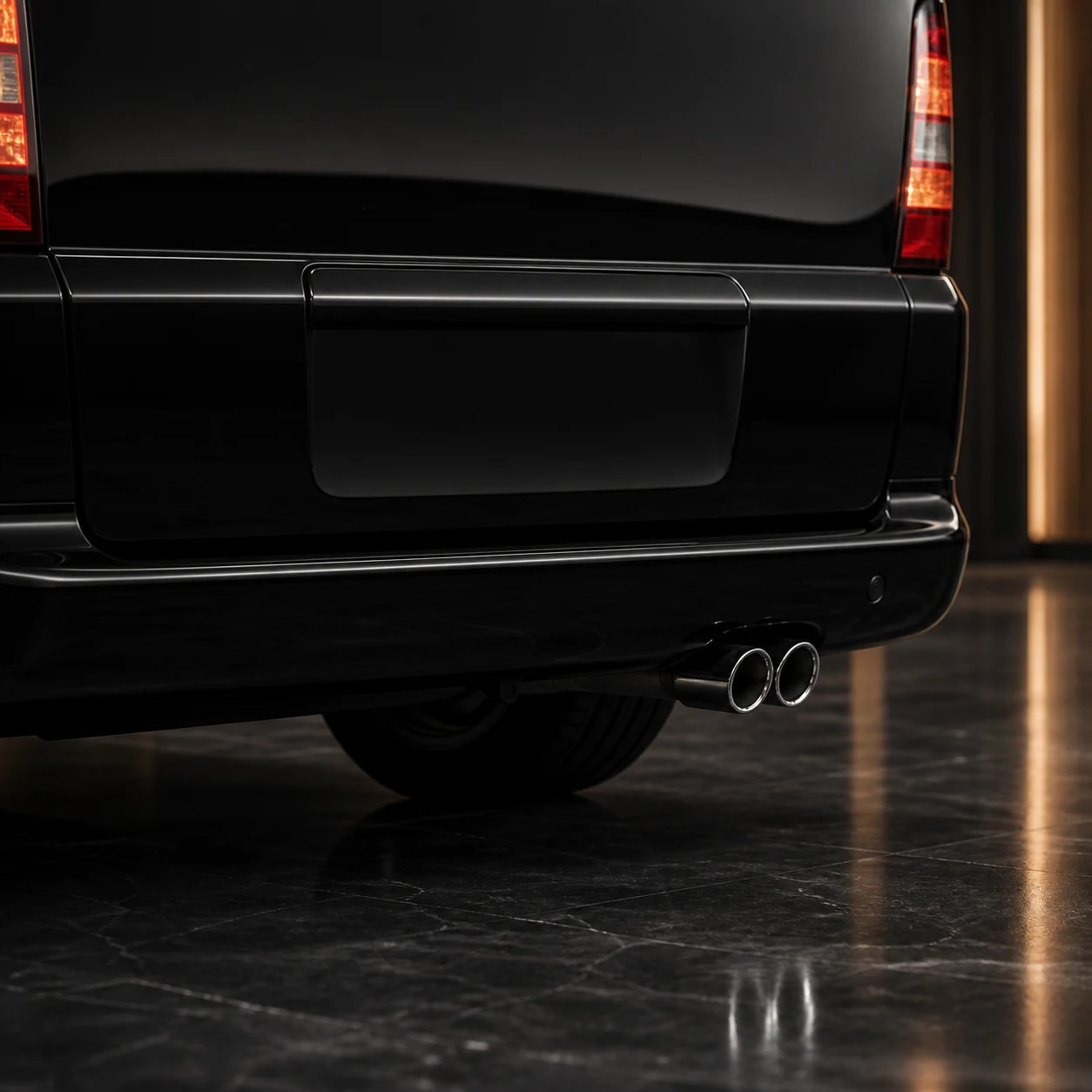 Executive Aero Second Edition — Mercedes-Benz V-Class W638 (1998–2003) — rear aero detail