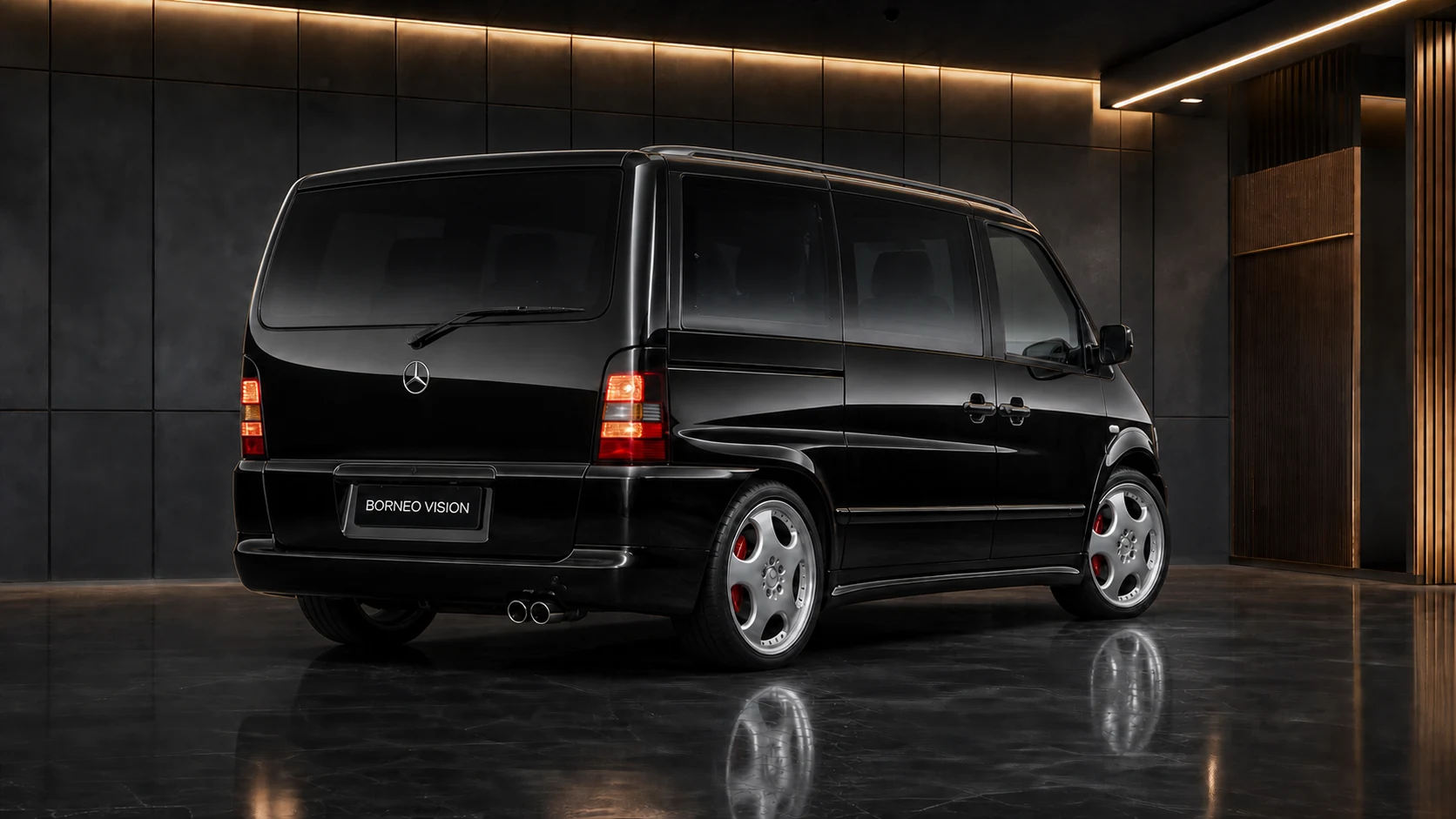 Executive Aero Second Edition — Mercedes-Benz V-Class W638 (1998–2003) — rear three-quarter