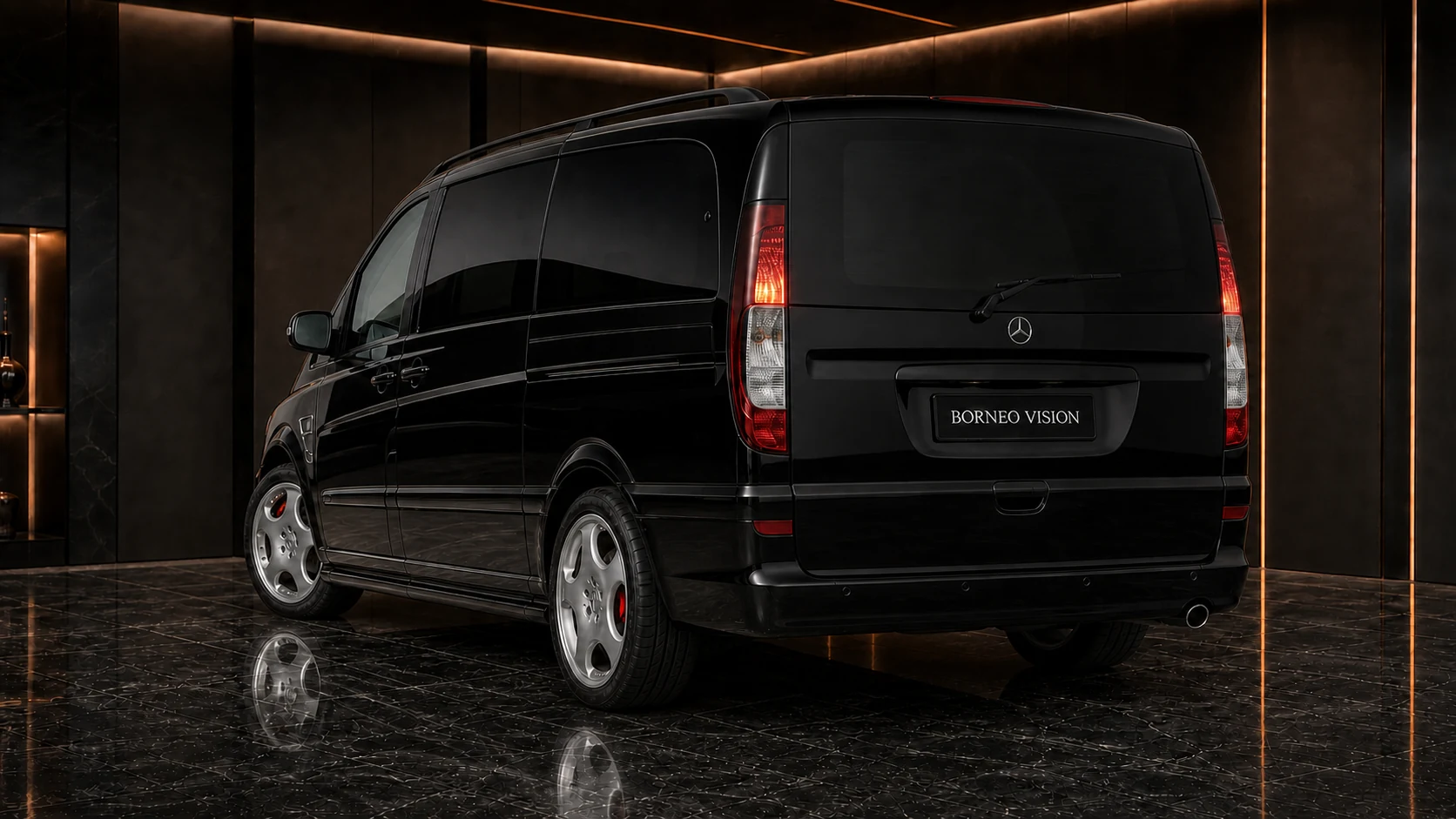 Executive Aero — Mercedes-Benz V-Class/Viano W639 Short/Long (2003–2011) — rear three-quarter