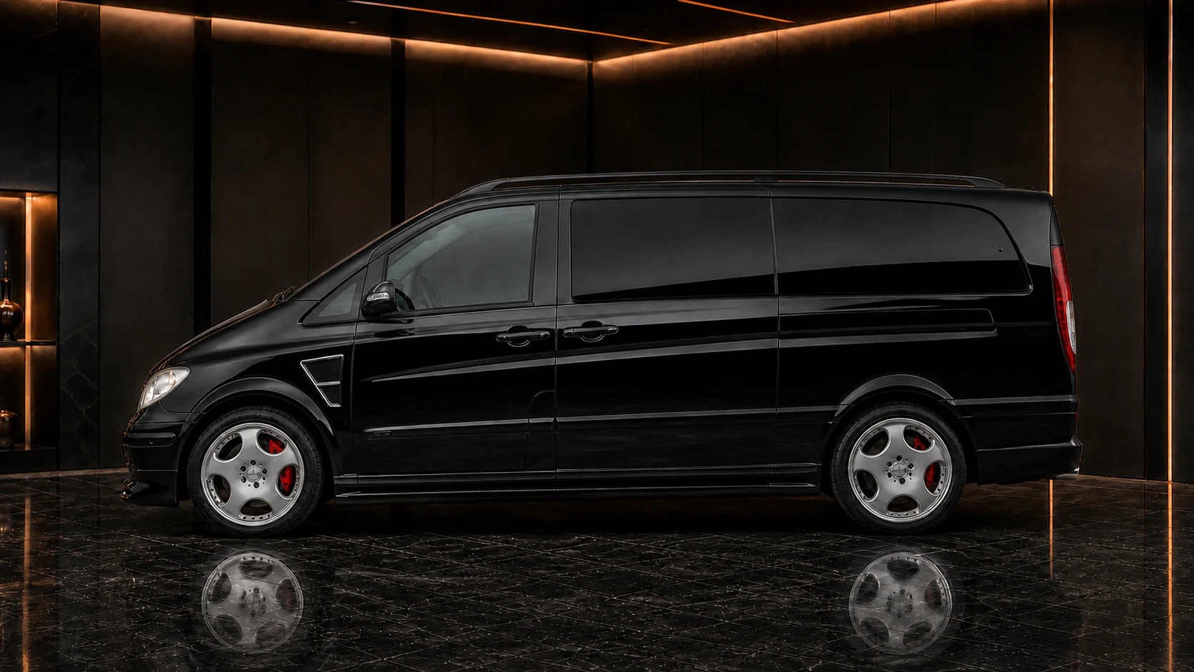 Executive Aero — Mercedes-Benz V-Class/Viano W639 Short/Long (2003–2011) — side profile