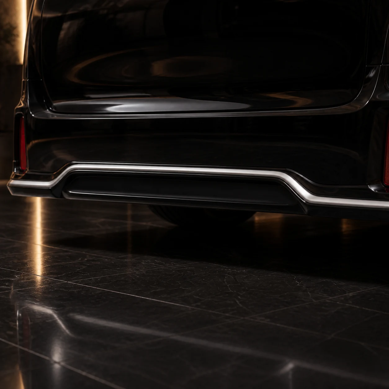 Sports Aero Bumper Type LED — Toyota Vellfire 30 All Grades Pre-Facelift (2015–2017) — rear aero detail