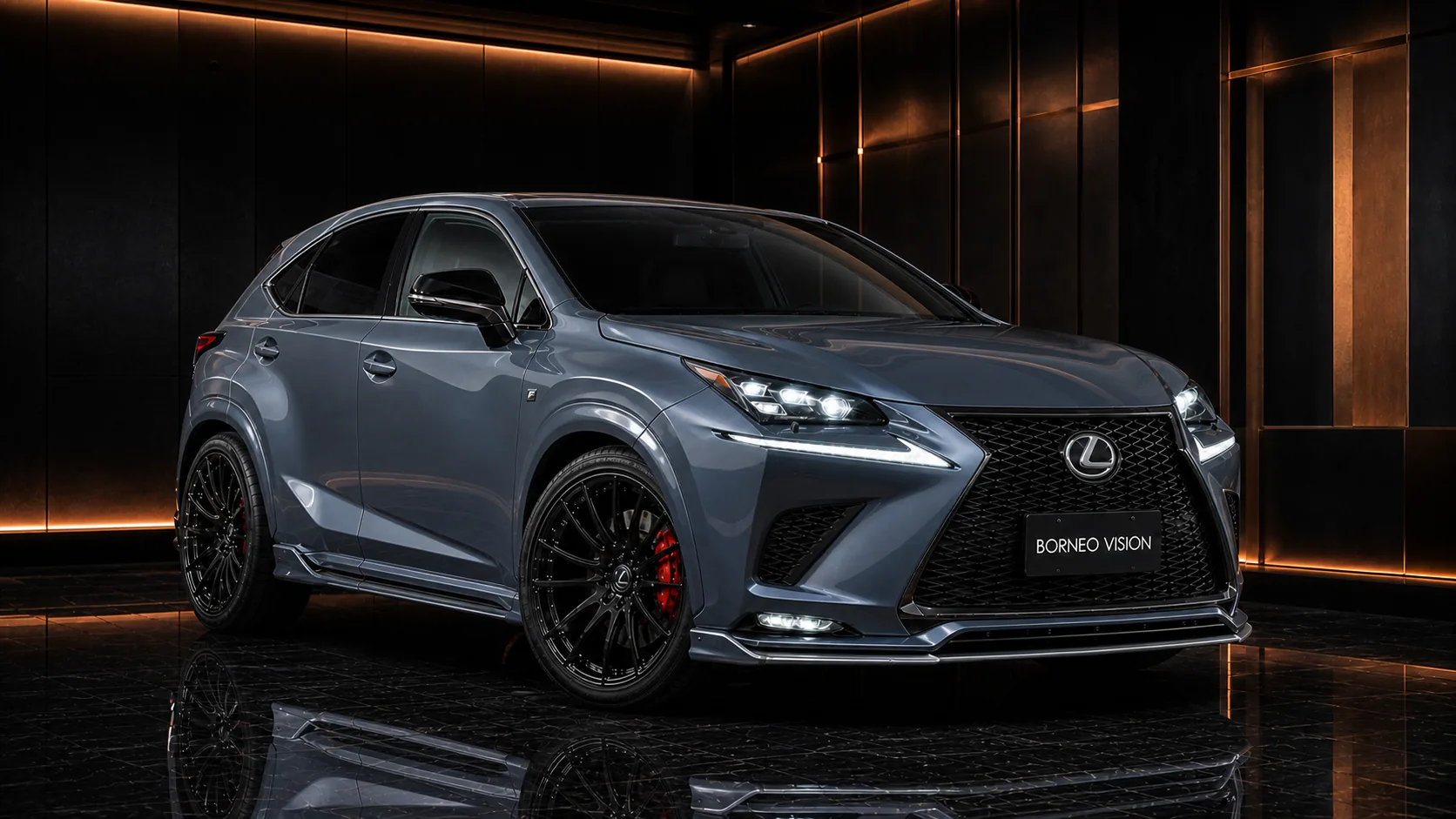 Lexus NX300h F SPORT Hybrid Wide Executive Complete front AI concept visual