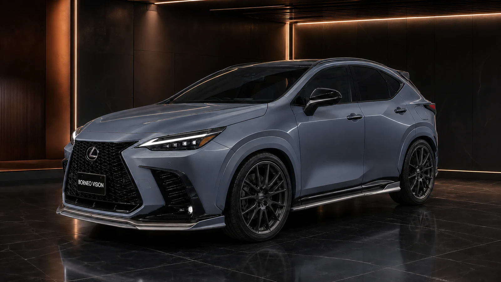 Lexus NX F SPORT Complete front AI concept visual