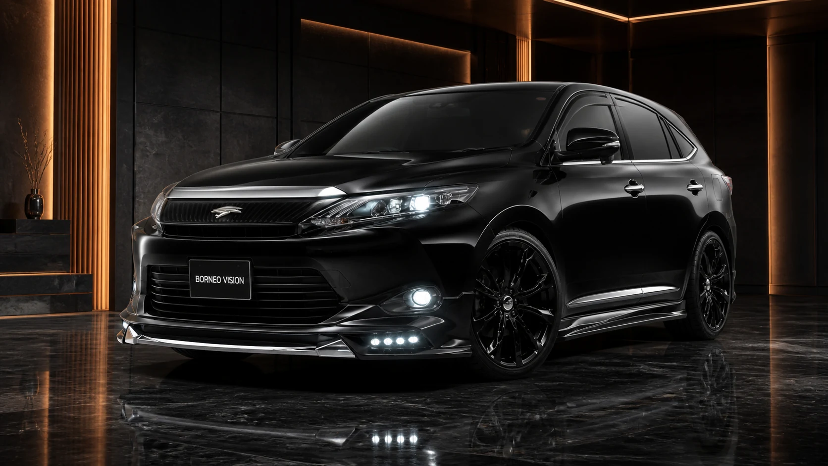 Sport Aero — Toyota Harrier 60 (2013–2017) — front three-quarter