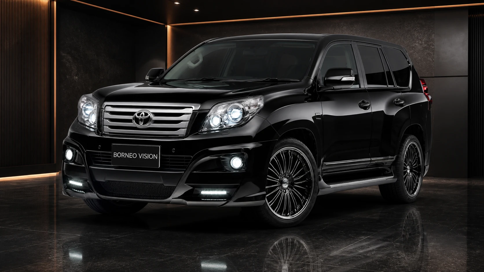 Sport Aero — Toyota Land Cruiser Prado 150 (2009–2013) — front three-quarter
