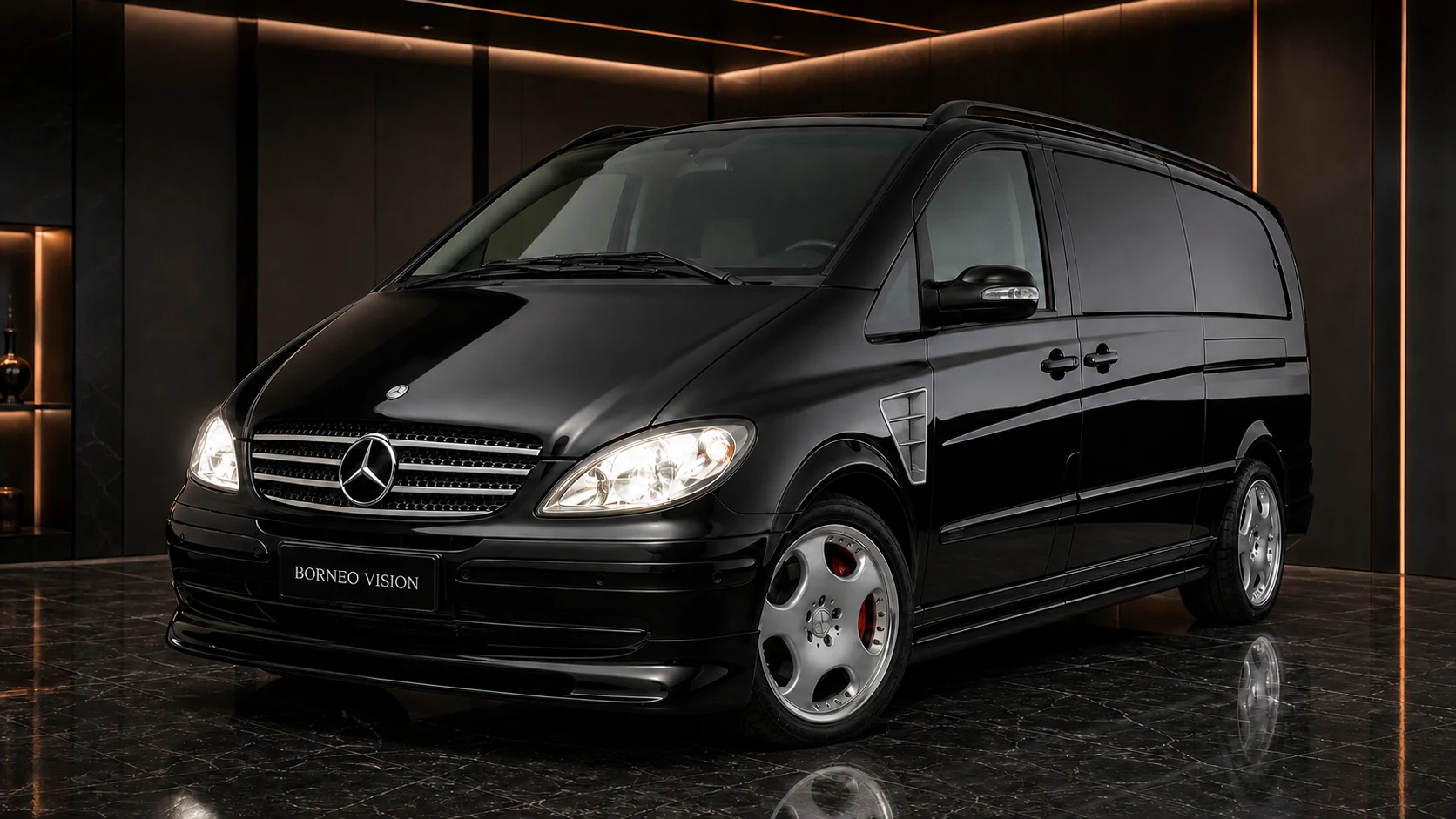 Executive Aero — Mercedes-Benz V-Class/Viano W639 Short/Long (2003–2011) — front three-quarter